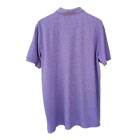 U.S. Polo Assn. Men's Interlock Polo Shirt Lavender Heather Size L - Picture 6 of 10